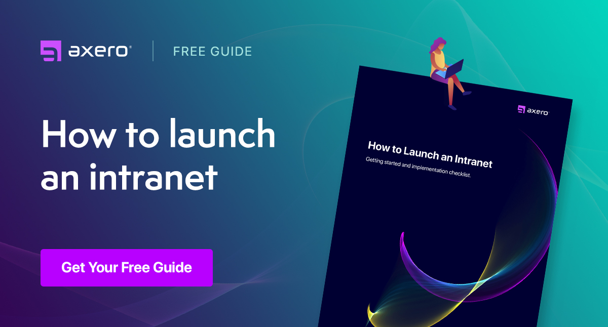 how to launch an intranet