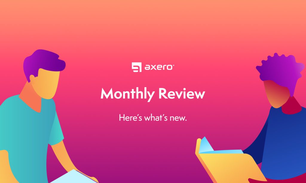Axero January 2023 Monthly Review