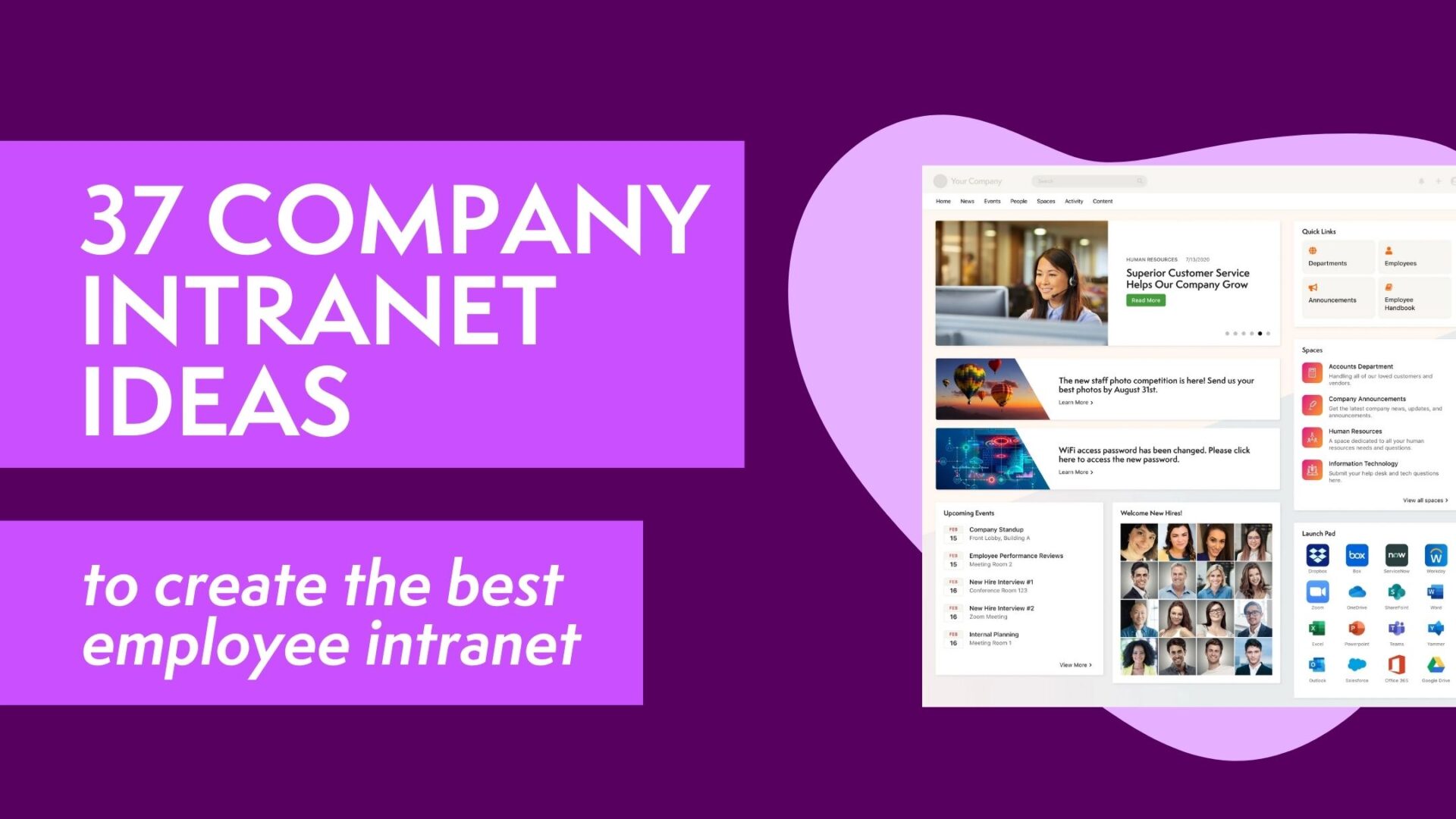 37 Company Intranet Examples to Create the Best Employee Intranet