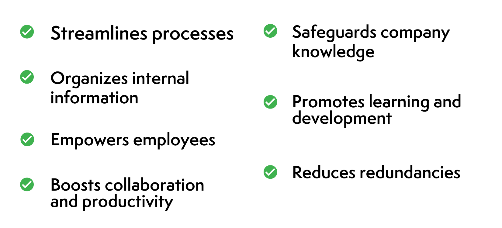 knowledge management system benefits