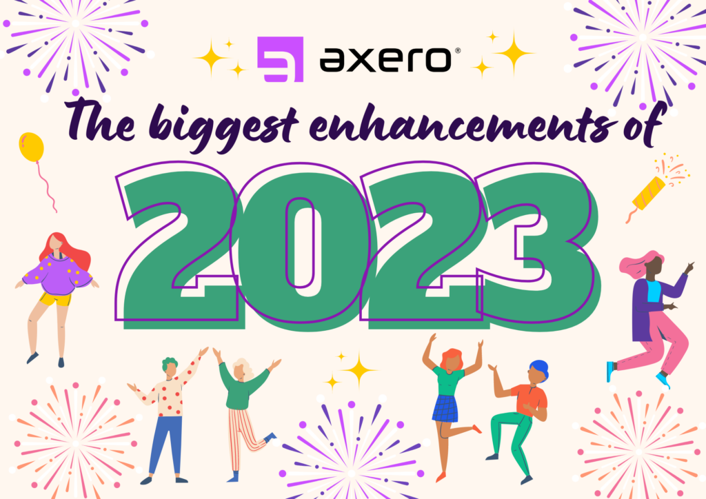 axero new features of 2023