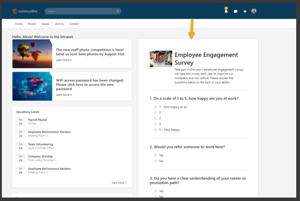 measure employee experience with surveys