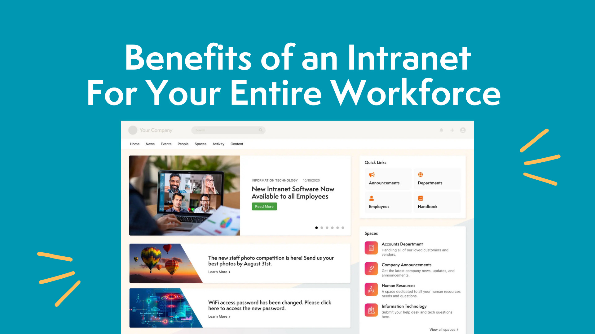 31 Benefits of an Intranet for Your Entire Workforce
