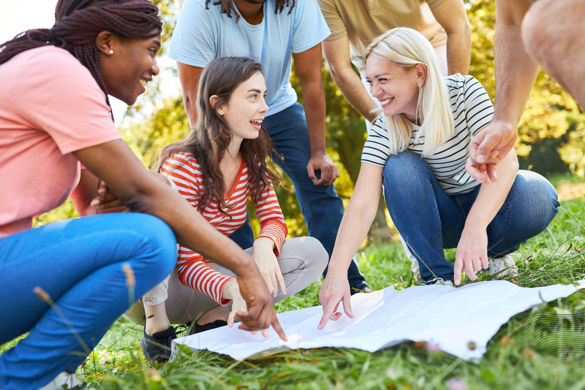 scavenger hunt for team building exercises