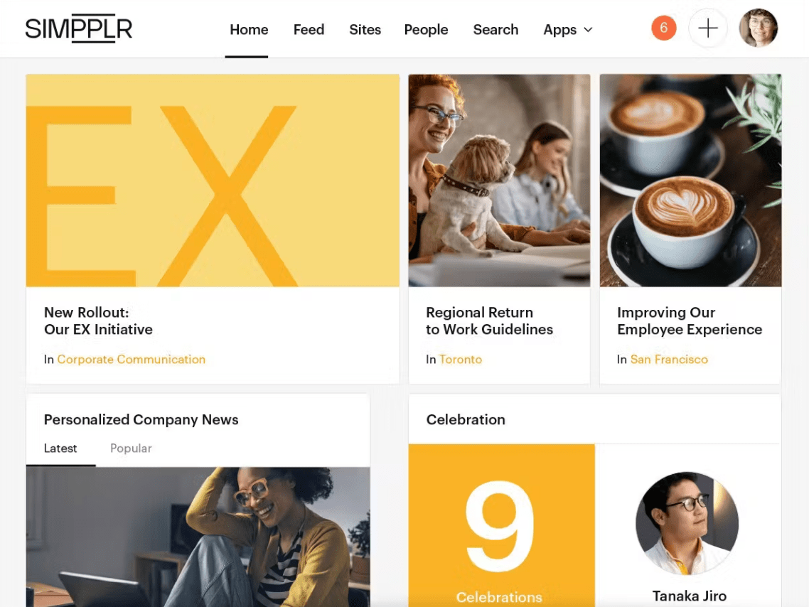 Simpplr Intranet Platforms Comparison