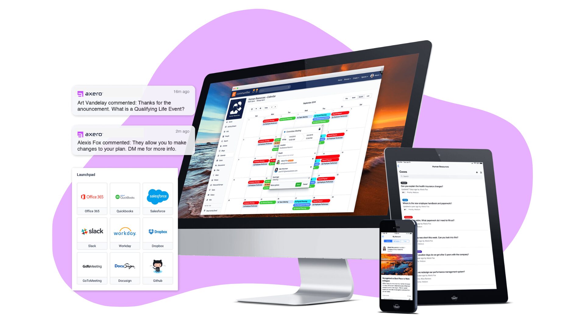 Axero Intranet Software